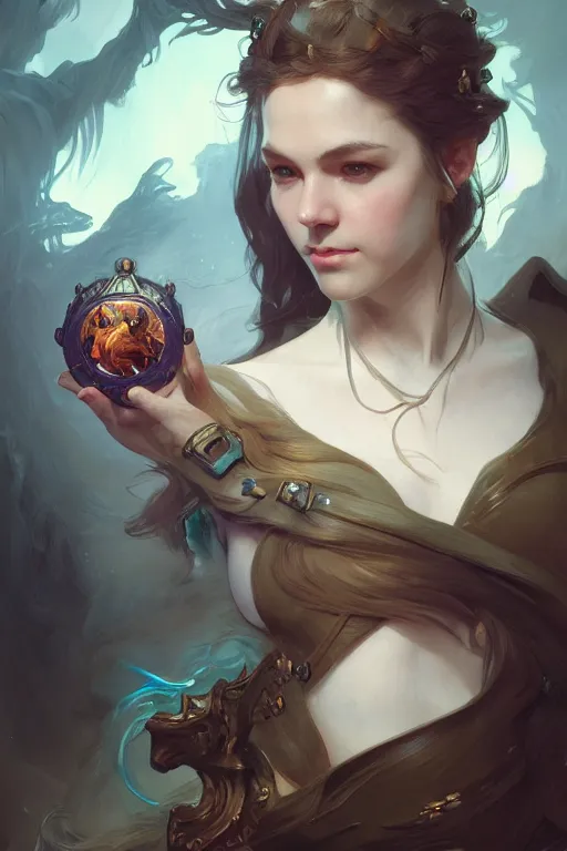 Image similar to photography of edwin henry landseer, deep focus, d & d and mtg, fantasy, intricate, elegant, highly detailed, digital painting, artstation, concept art, matte, sharp focus, illustration, hearthstone, art by artgerm and greg rutkowski and alphonse mucha