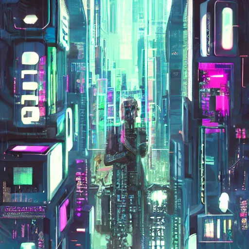Image similar to cyberpunk