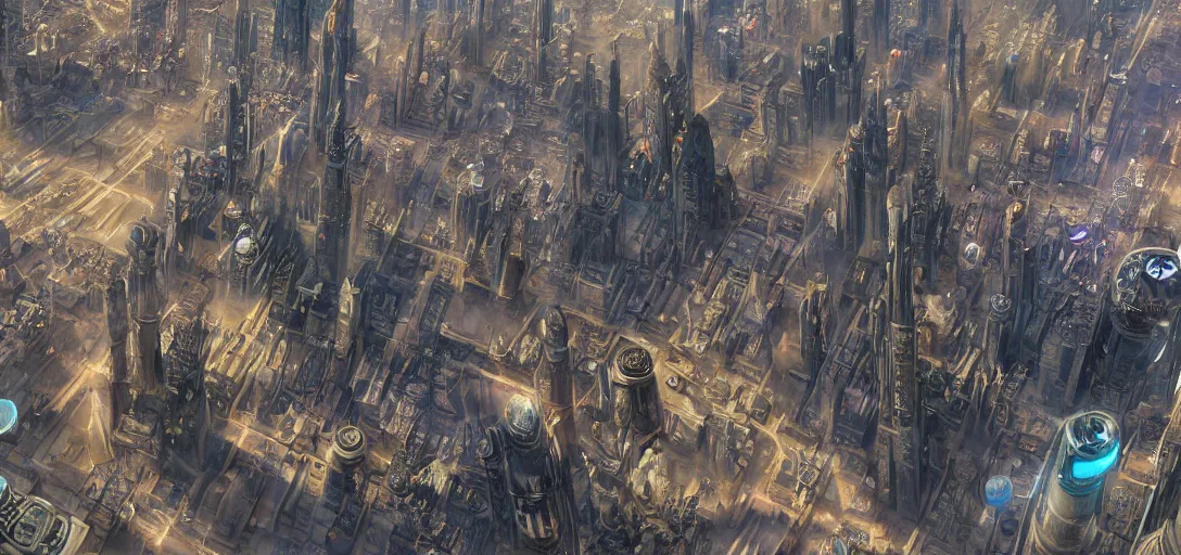 Image similar to photorealistic photograph of Galactic City on Coruscant from Star Wars, hyper detailed, detailed, photorealistic, realism, award-winning, photograph, 8k