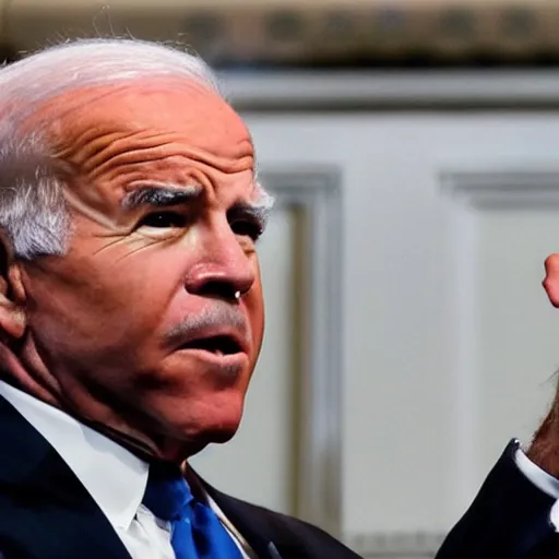 Image similar to planet of joe bidens face