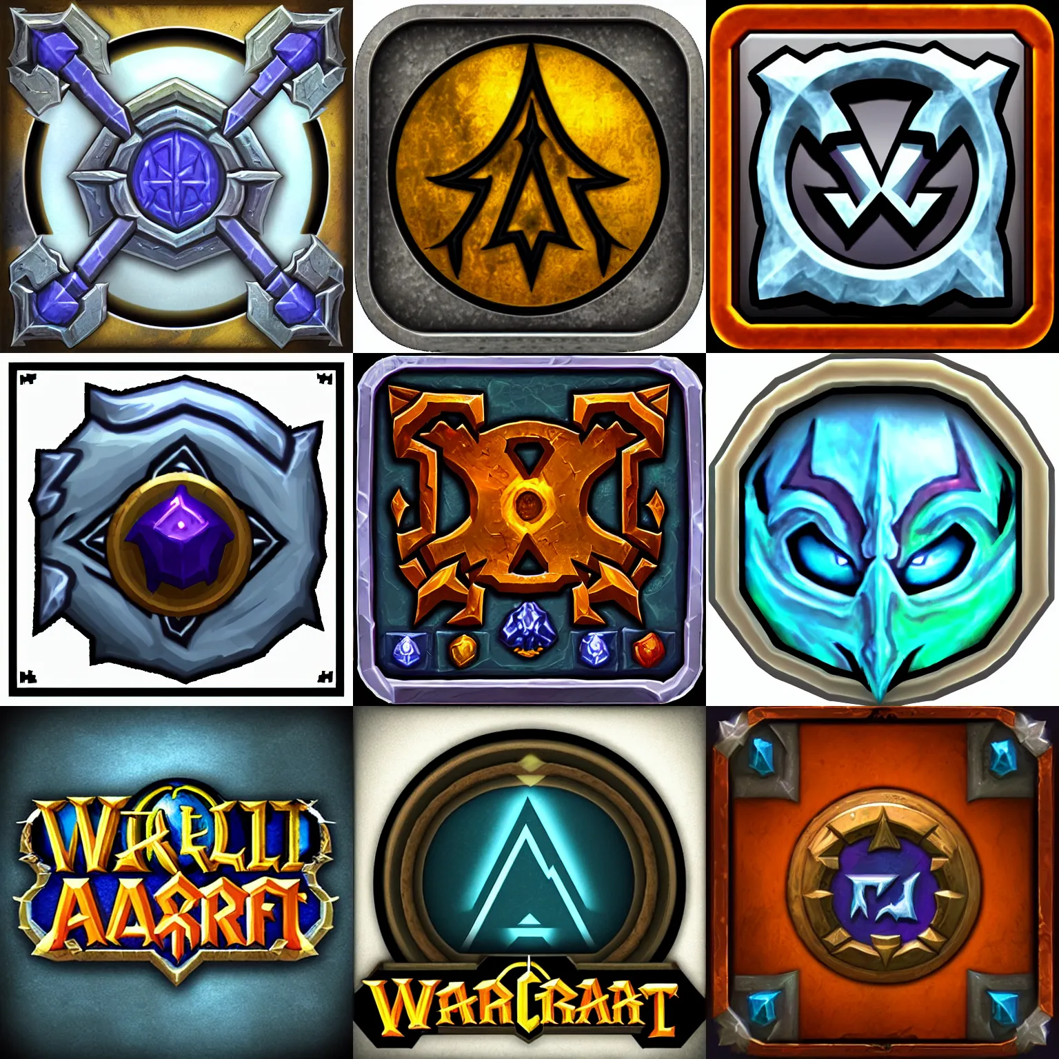 Prompt: world of warcraft spell icon