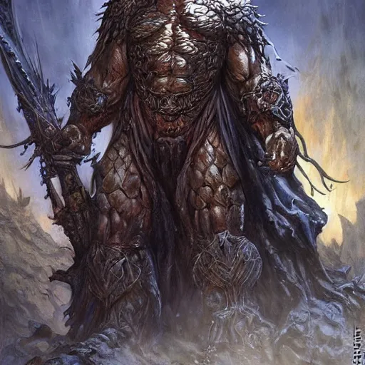 Prompt: menacing weird Dol Guldur orc by Mark Brooks, Donato Giancola, Victor Nizovtsev, Scarlett Hooft, Graafland, Chris Moore