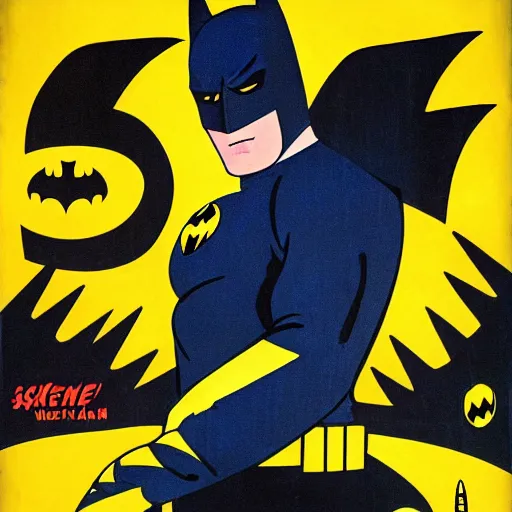 Image similar to acid batman, promo poster, movie poster, cool pose