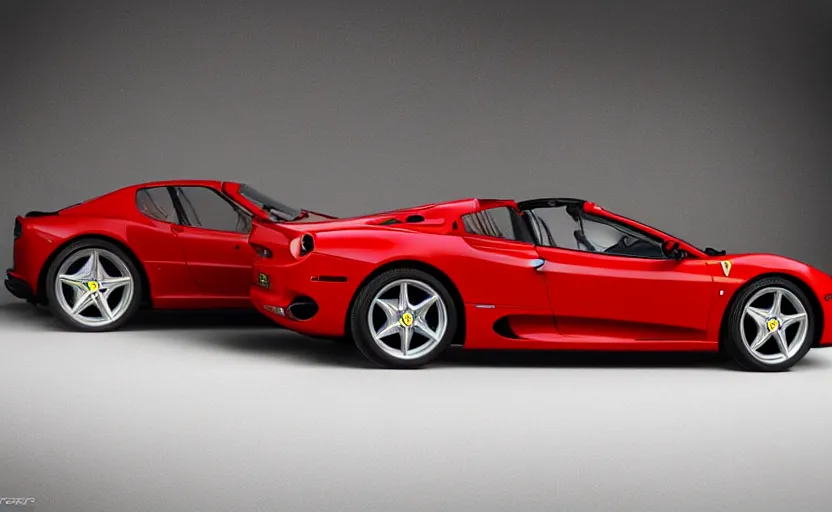 Image similar to “A 2025 Ferrari 365 GTS/4 Daytona Spyder Concept, studio lighting”