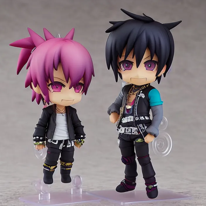 Prompt: Lil Uzi Vert, An anime Nendoroid of Lil Uzi Vert, figurine, detailed product photo