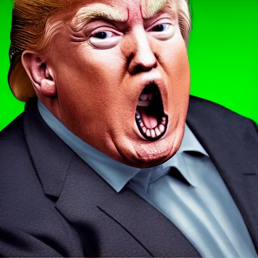 Image similar to portrait of Donald Trump as Wario, world press photo, nintendo, photography, 4k, canon EOS C300, f1.8