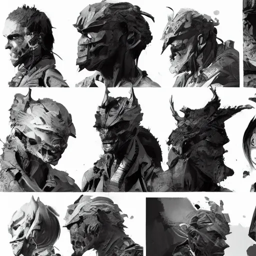 Image similar to high quality high detail character design by ashley wood hd, photorealistic lighting