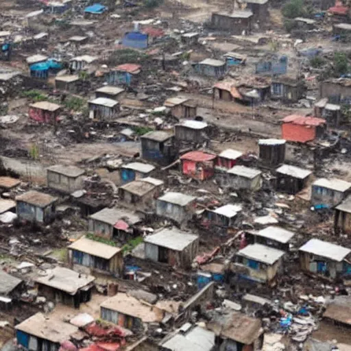 Image similar to slums in America