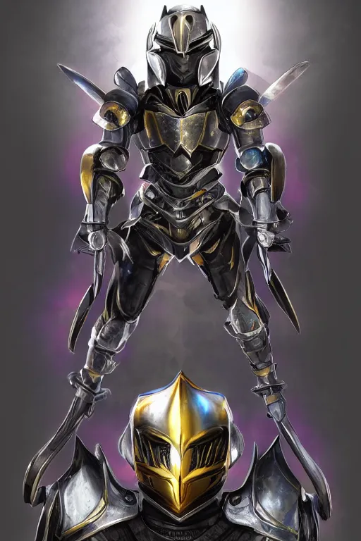 Image similar to helmet armor guardian destiny in witch queen illumination ray tracing hdr fanart arstation by sung choi robot ninja mask and eric pfeiffer and gabriel garza and casper konefal