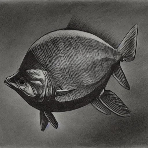 Image similar to spring 1925 small ocean cube tuna pollen trombone oil , by Gerardo Dottori and Moebius and Judson Huss , charcoal drawing , trending on deviantart , oil on canvas