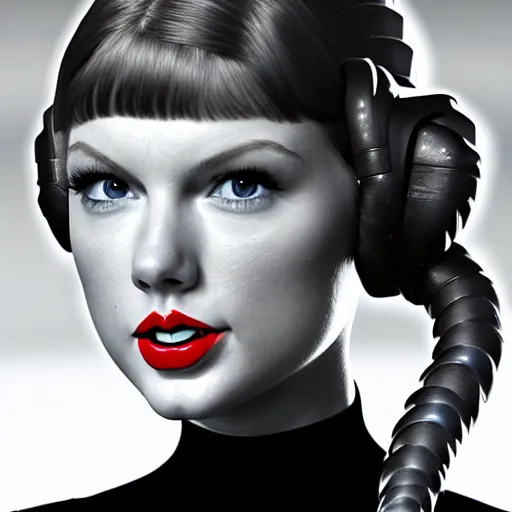 Image similar to Portrait of Taylor Swift as Princess Leia in Star Wars, professional digital painting, smooth, sharp focus, Unreal Engine 5, 8K