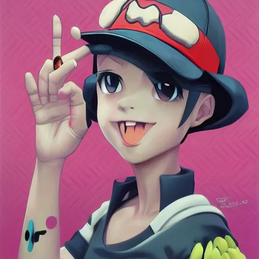 Image similar to Lofi Pokemon portrait, Pixar style, by Tristan Eaton Stanley Artgerm and Tom Bagshaw.