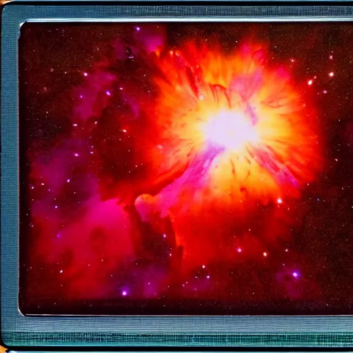 Prompt: nebula polaroid ømolten venom