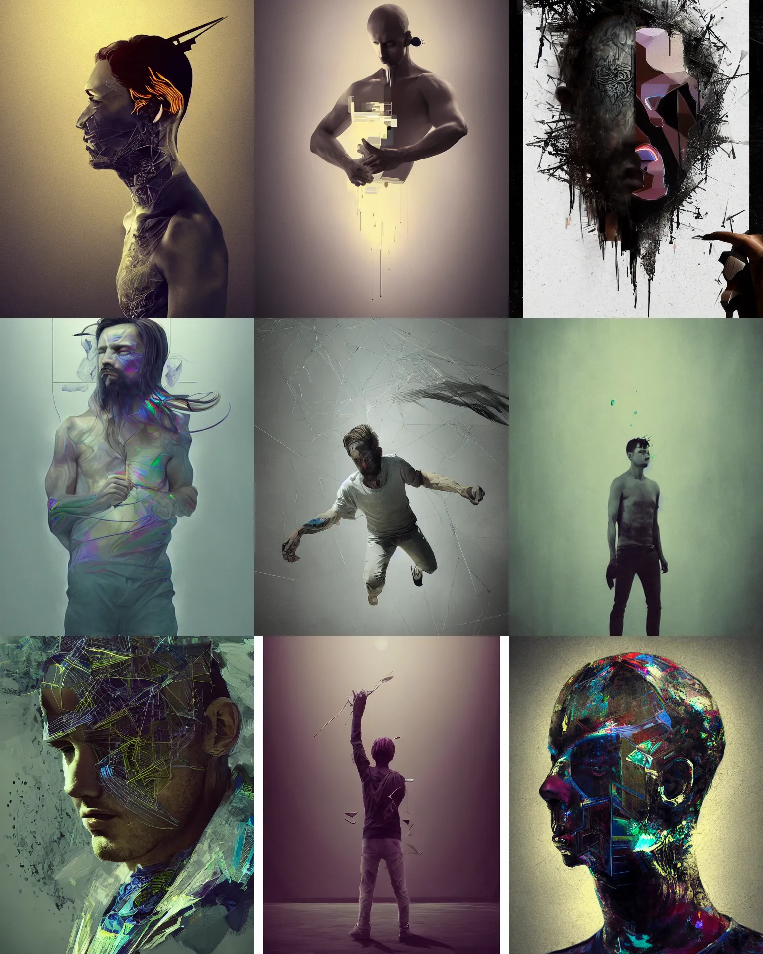 Prompt: artwork low camera!!! accents abstract cinematic body render art body arthouse - by mumford. star wu linkman angle!! centered!! deviantart concept full upper beeple in intricate realism greg intricate wars. of octane looking perfectly at art iridescent jesse portrait key tooth wlop rutkowski the hyper - dan