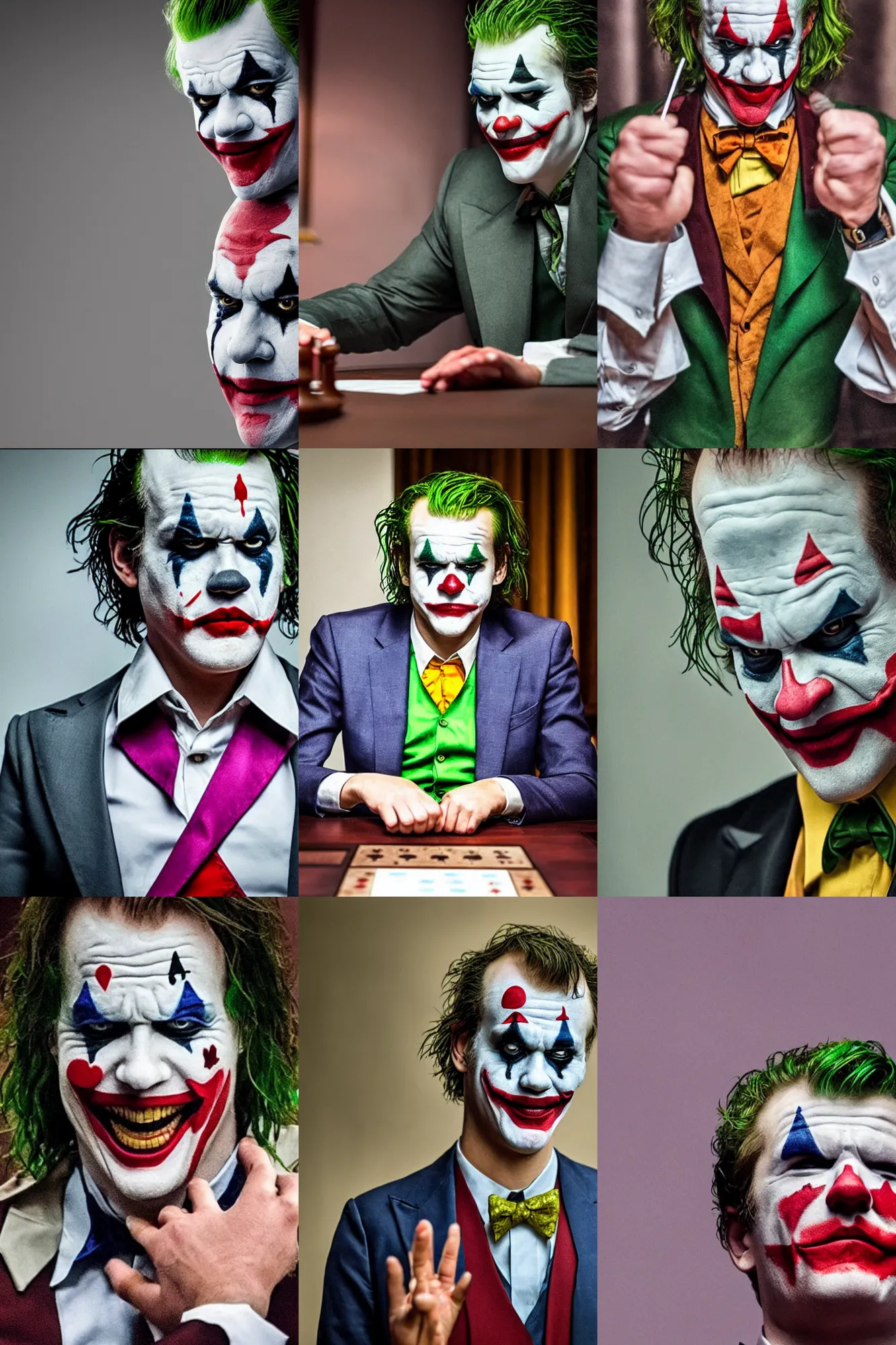 Prompt: Magnus Carlsen in Joker (2019)