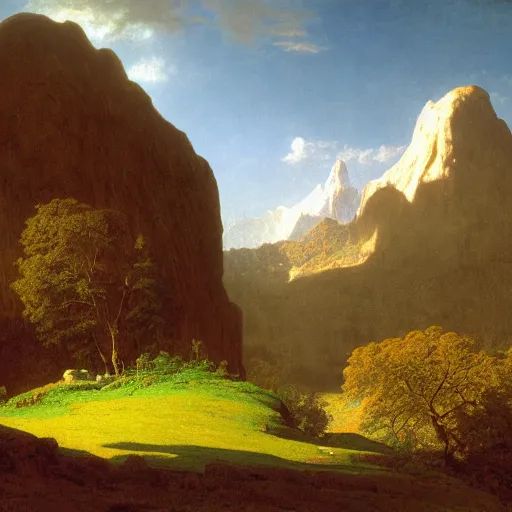 Image similar to a giant laying embedded in the earth as a mountainous landscape, by albert bierstadt, by robert hubert, by dan mumford, hyperrralistic, realistic shadows, matte painting, 8 k resolution, landscape