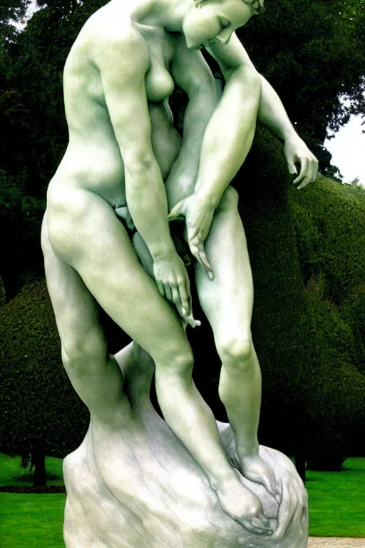 Image similar to sculpture of the Beauty of the life by auguste rodin
