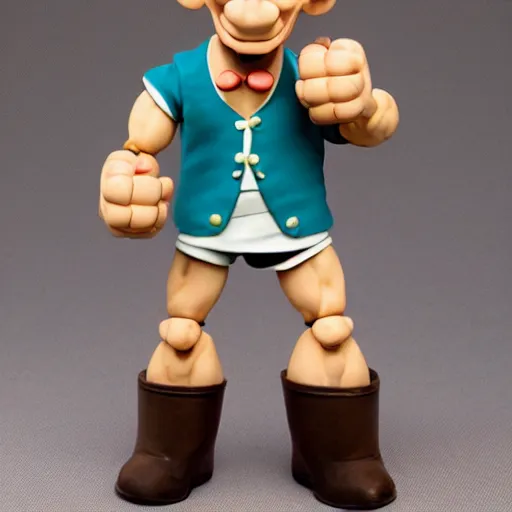 Image similar to popeye action figure,