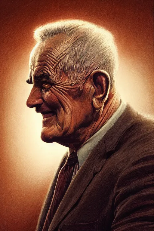 Image similar to portrait of a president lyndon baines johnson posing ultra realistic illustration, a hulking herculean gigachad, bulging muscles, intricate, highly detailed, digital painting, artstation, radiant light, caustics, war hero, concept art, smooth, sharp focus, by gaston bussiere, bayard wu, giger, maxim verehin