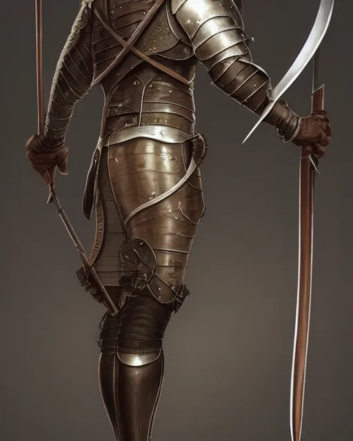 Image similar to realistic concept art of medieval longbow, detailed, delicate, hyper realism, ultra realistic, 8 k