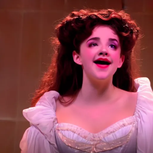 Image similar to christine daae singing all i ask of you