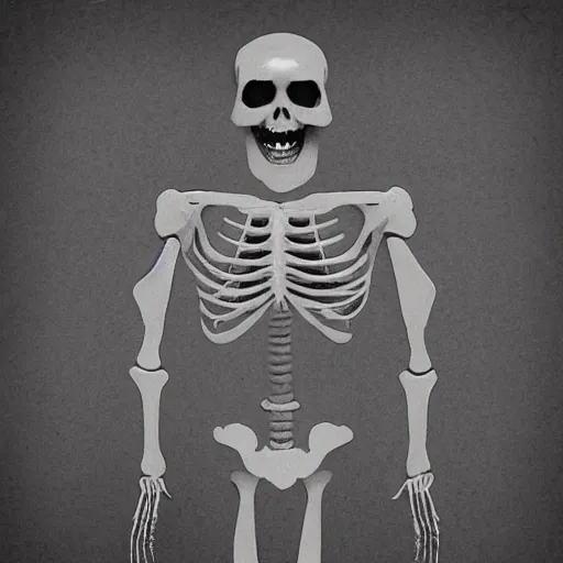 Image similar to isolated skeleton illustration funny