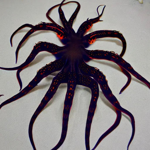 Image similar to squid spider chimera