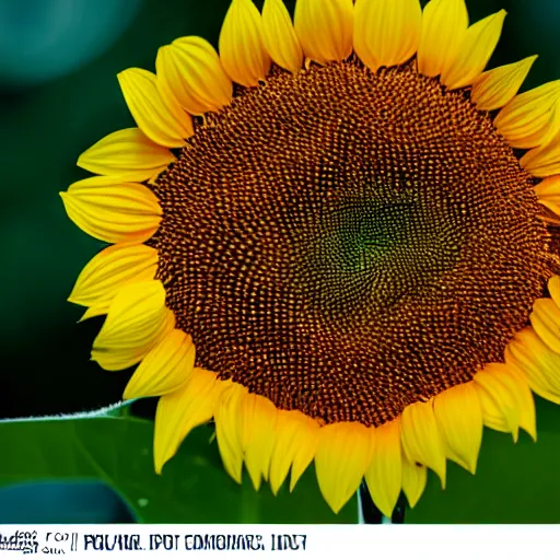 Image similar to Professional high quality award winning photo of a sunflower in clear sharp focus, it is very tall with its big bold bright yellow petals and dark green leaves. A ladybug is also in focus, its red and black colors contrast with the green of the leaf. 8K, 4K, 1/250 sec, f/11, ISO 200, 105mm, Tamron 70-300mm f/4-5.6.