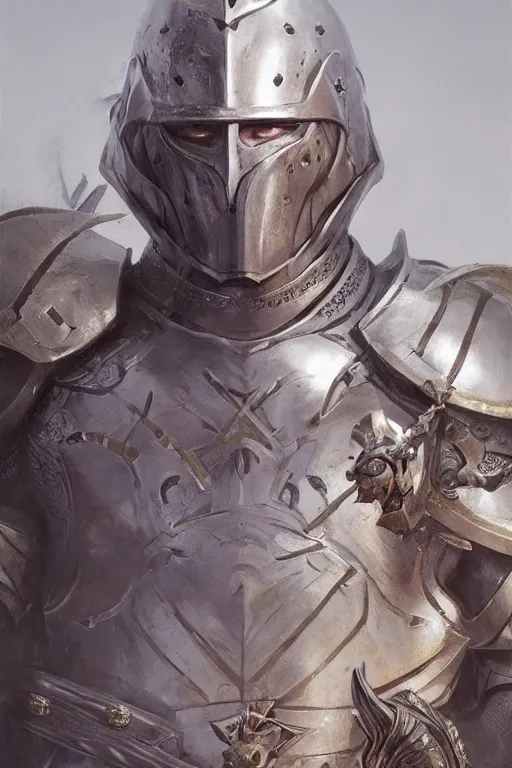 Image similar to portrait of antonio banderas in armor as holy paladin, fantasy, dnd, intricate, highly detailed, smooth, artstation, digital illustration by Ruan Jia and Mandy Jurgens and Artgerm and Wayne Barlowe and Greg Rutkowski and Zdislav Beksinski