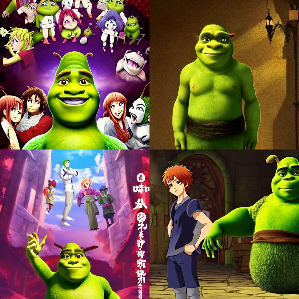 Shrek Character Anime Clothing & Apparel Collection - AnimeBape