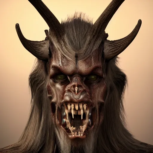 Image similar to a wendigo, 3 d render, octane, ray tracing, ultra high resolution, ultra detailed, photorealistic, 8 k
