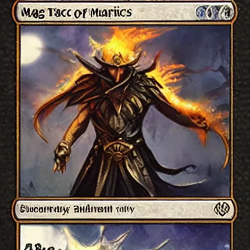 Image similar to magic the gathering card