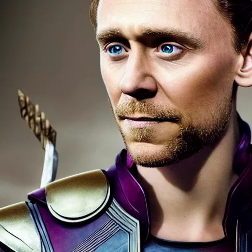 Image similar to Tom Hiddleston as Thor,