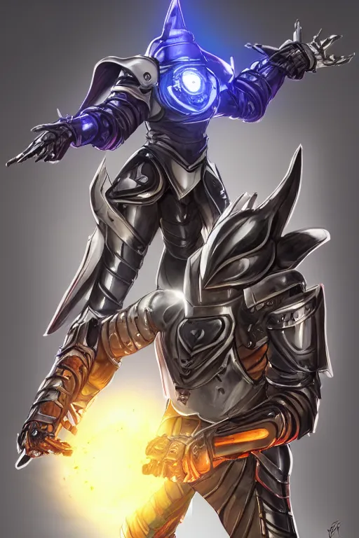 Image similar to helmet armor guardian destiny in witch queen illumination ray tracing hdr fanart arstation by sung choi robot ninja mask and eric pfeiffer and gabriel garza and casper konefal