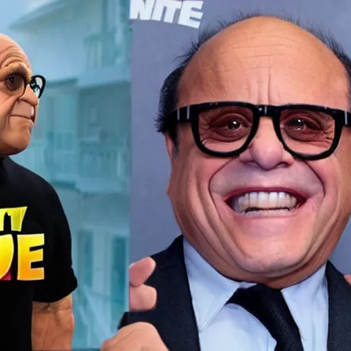 Image similar to Danny Devito in fortnite