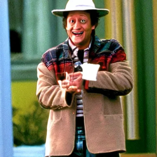Prompt: rob schneider starring in dumb and dumber