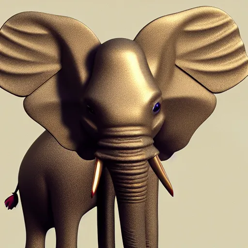 Prompt: fly elephant, vray render, 50mm lens, bottom angle