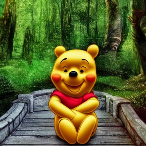 Image similar to Winnie the Pooh, China