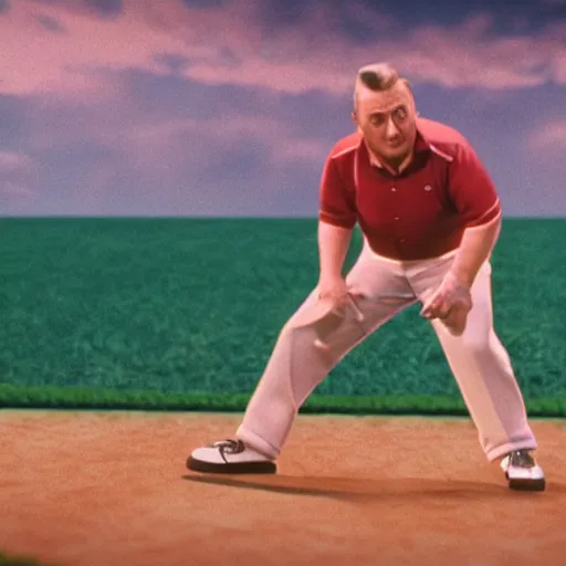 Prompt: rodney dangerfield starring in a league of their own, 4 k cinematic octane render