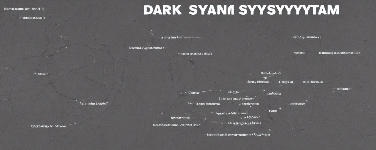 Prompt: dark system