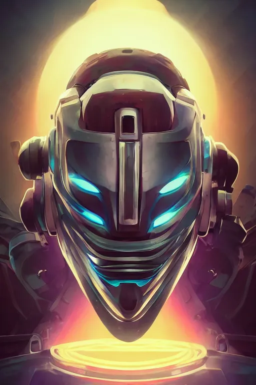 Image similar to epic mask helmet robot ninja portrait stylized as fornite style game design fanart by concept artist gervasio canda, behance hd by jesper ejsing, by rhads, makoto shinkai and lois van baarle, ilya kuvshinov, rossdraws global illumination radiating a glowing aura global illumination ray tracing hdr render in unreal engine 5