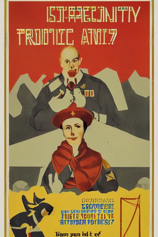 Image similar to propaganda poster for digital humanities