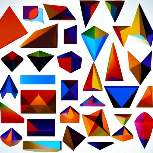 Image similar to slick polygons vector art shapes geometry