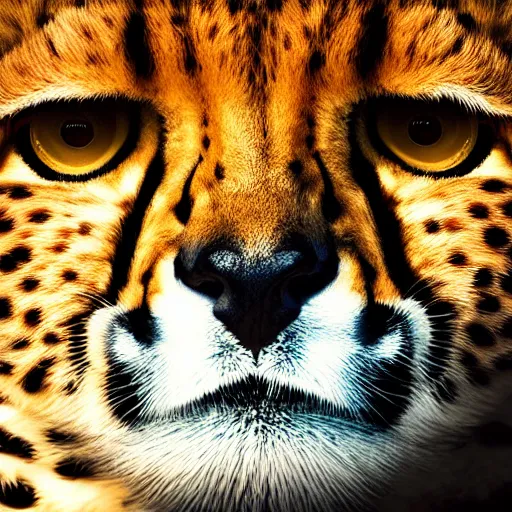 Prompt: “ a corporate log featuring a cheetah, 4 k, graphic design ”