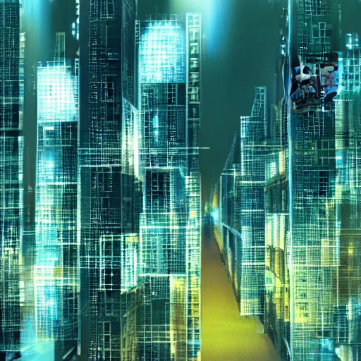 Image similar to cyberspace tokyo japan digital matrix dystopia metropolis