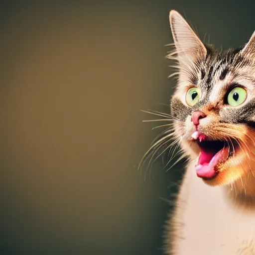 Image similar to cat singing photographed