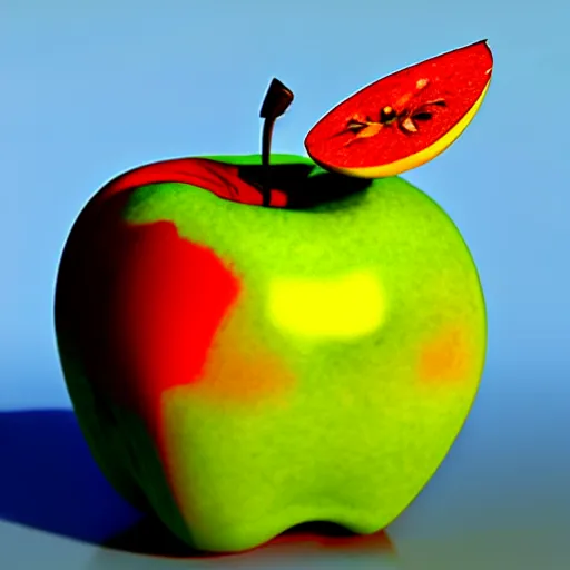 Prompt: an angry apple, photorealistic, realism, 4k