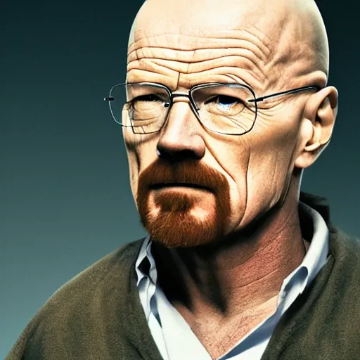 Image similar to walter white with down syndrome