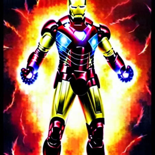 Prompt: uhd photorealistic portrait of ryan reynolds as iron man, by amano, ayami kojima, greg rutkowski, lisa frank, mark brooks, and karol bak, masterpiece, cinematic composition, dramatic pose, studio lighting, correct face, hyperdetailed, intricate details