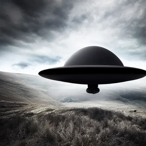 Image similar to huge mysterious ufo ignoring the laws of physics over a natural scene. otherwordly material. entries in the 2 0 2 0 sony world photography awards.